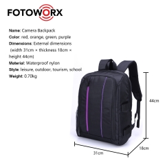 Laptop Compartment Compatible Camera Backpack Bag
