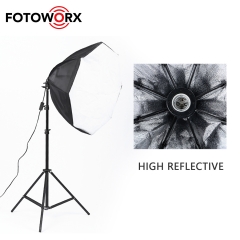 65cm Spherical Softbox Photography Light65cm Octagon Softbox Reflector Portable Umbrella