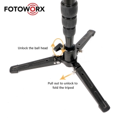 Removable Foldable Tripod Stable Stand Base