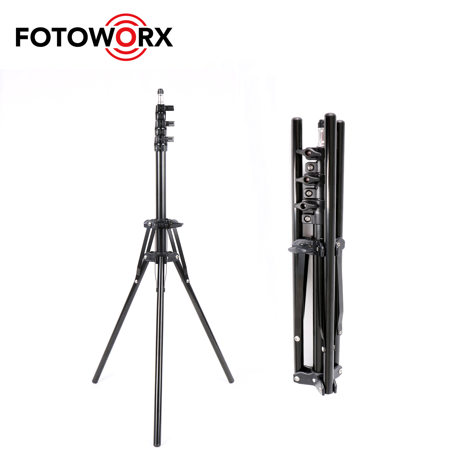 160cm Photography Studio Light Stand Stand with Folding Leg