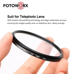 MC UV Protection Filter 16 Multi-Layer Coated for 75mm Camera Lens