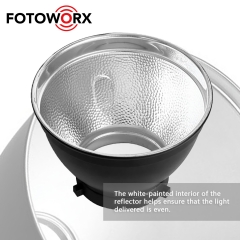 Standard Reflector Lamp Shade Dish Diffuser for studio Strobe Flash Light