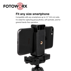 Universal Smartphone Clamp Compatible with any smartphone