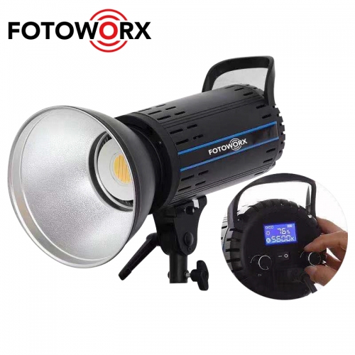 COB LED Video Spotlight with dual color temperature