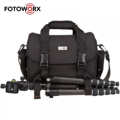 Black Camera Sling Bags for DSLR Camera Lens