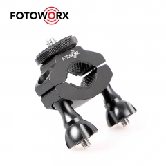 GoPro camera handlebar mount for bicycle